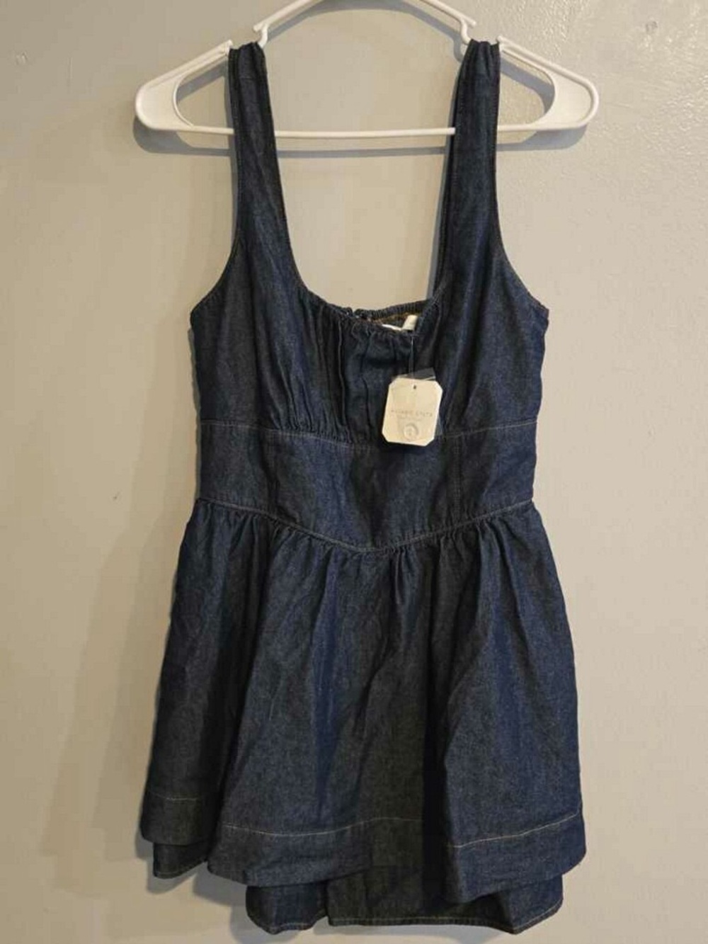Altar'd State Denim Blue Mini Dress - Picture 3 of 7